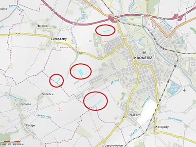 Kroměříž, Okres Kroměříž